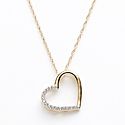 Gold Heart Necklaces