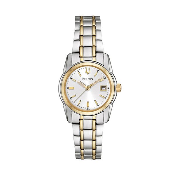 Bulova Women's Dress Two Tone Stainless Steel Watch - 98M105