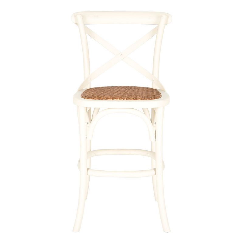 Safavieh Franklin 24.21 in. X-Back Counter Stool