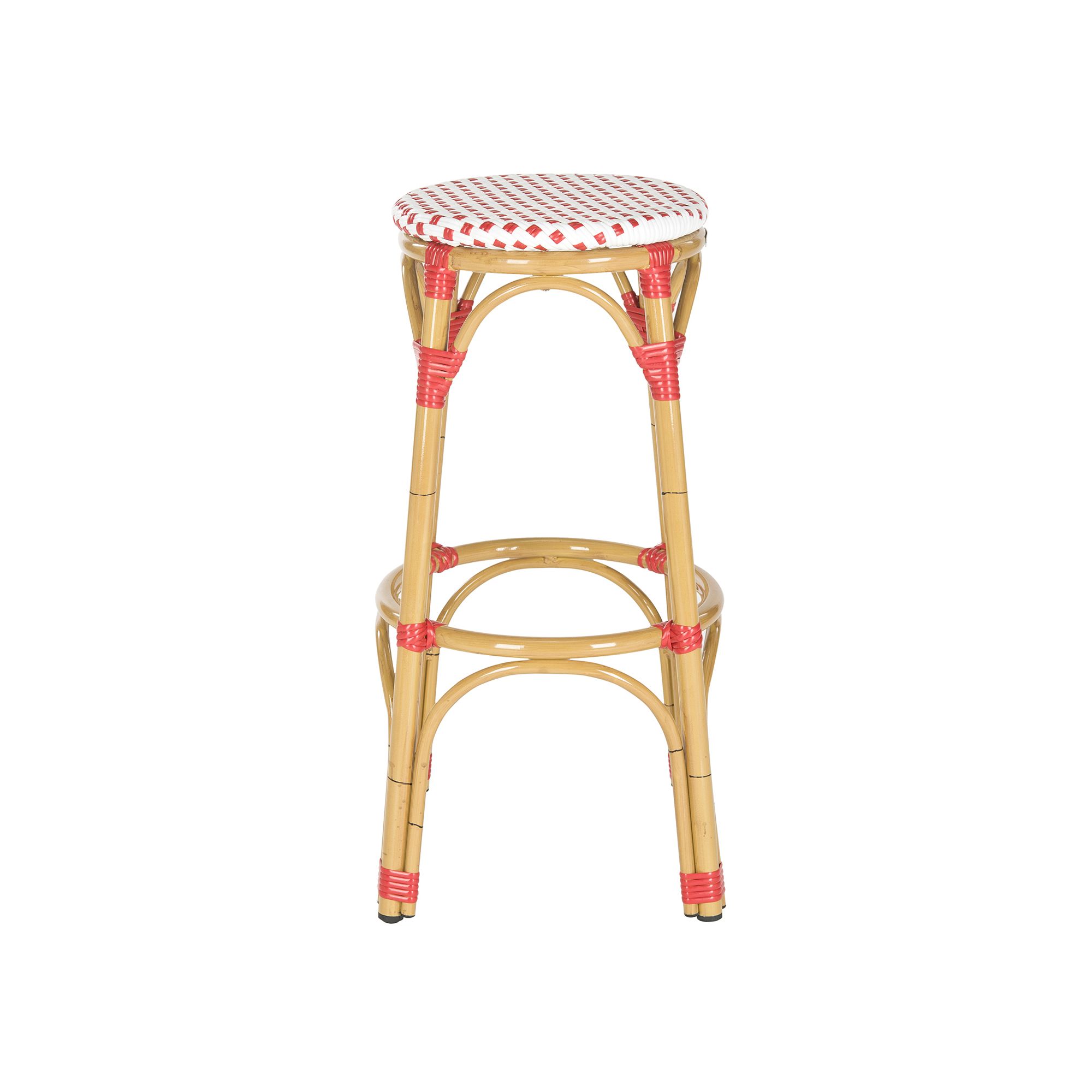 Safavieh Kipnuk Stool - Indoor & Outdoor, Red