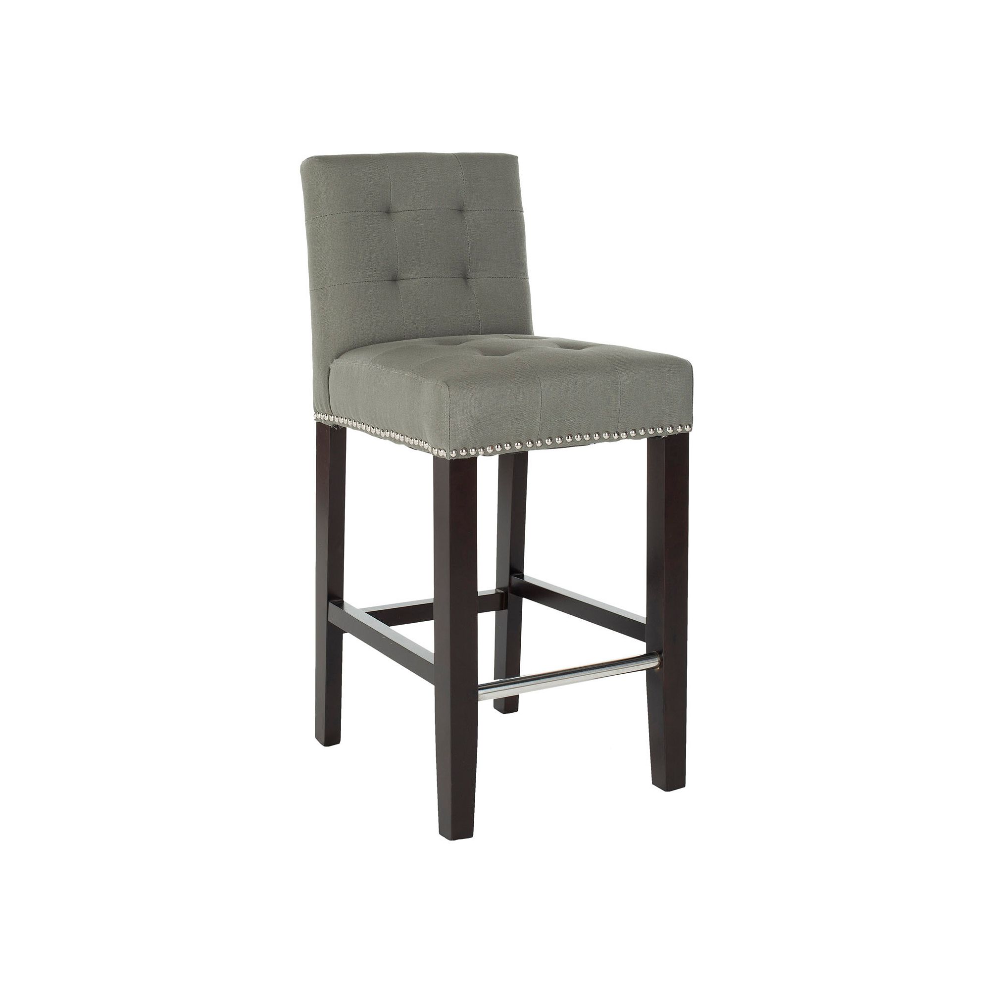 Safavieh Thompson Linen Counter Stool, Blue