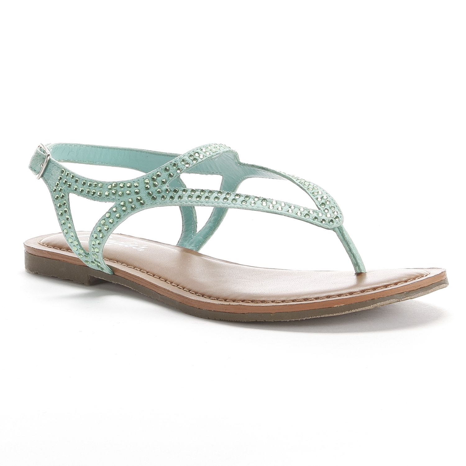 kohls silver sandals