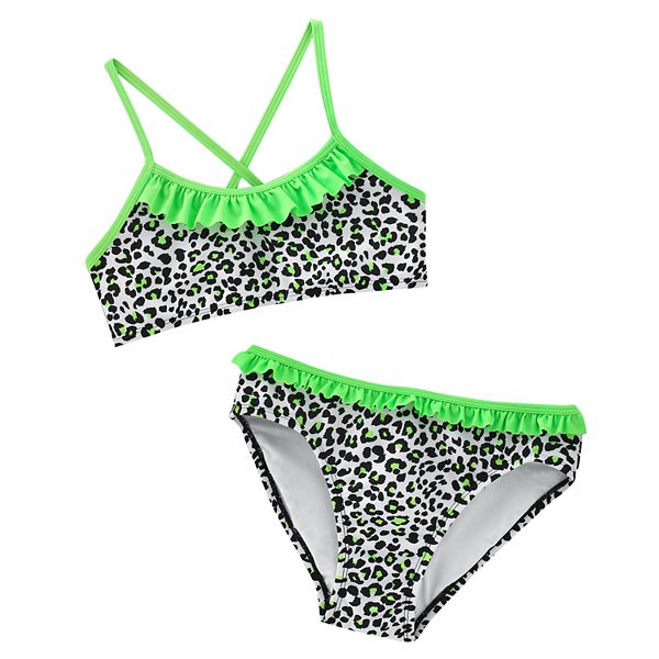 SO® Cheetah 2-pc. Bikini Swimsuit Set - Girls 7-16