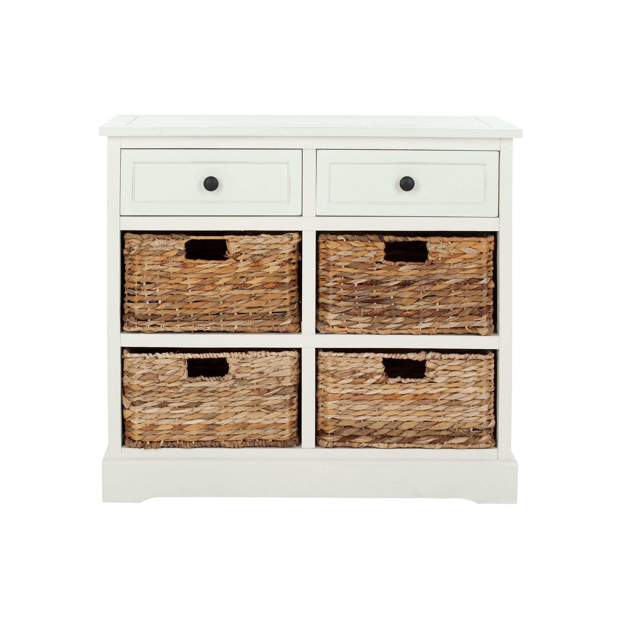 Safavieh Herman Storage Unit, Distressed Ivory