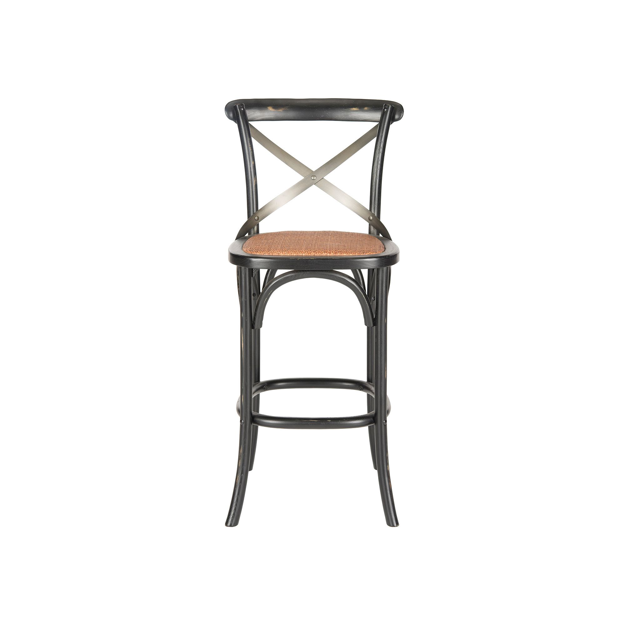 Safavieh Eleanor Bar Stool, Hickory