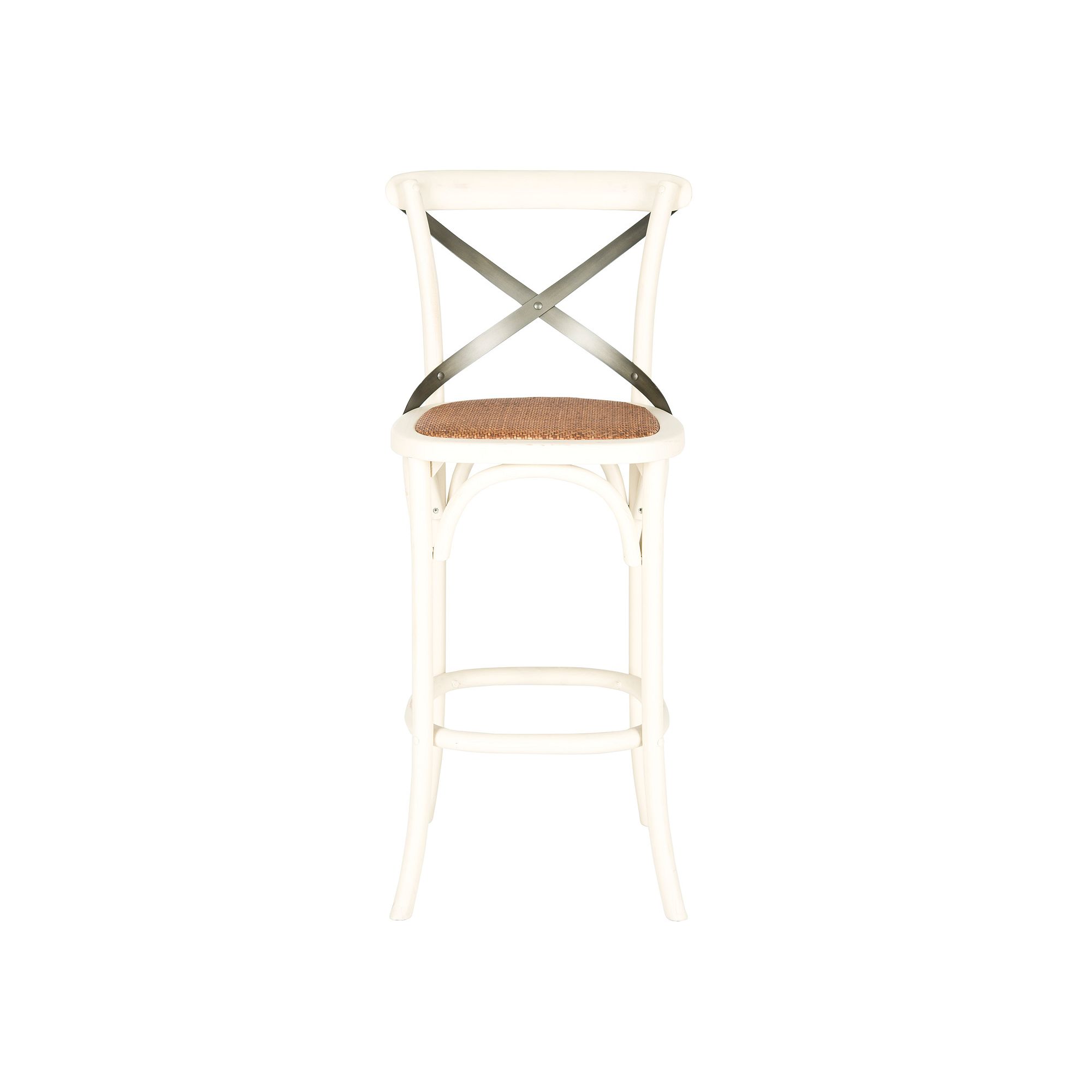 Safavieh Eleanor Bar Stool, Ivory