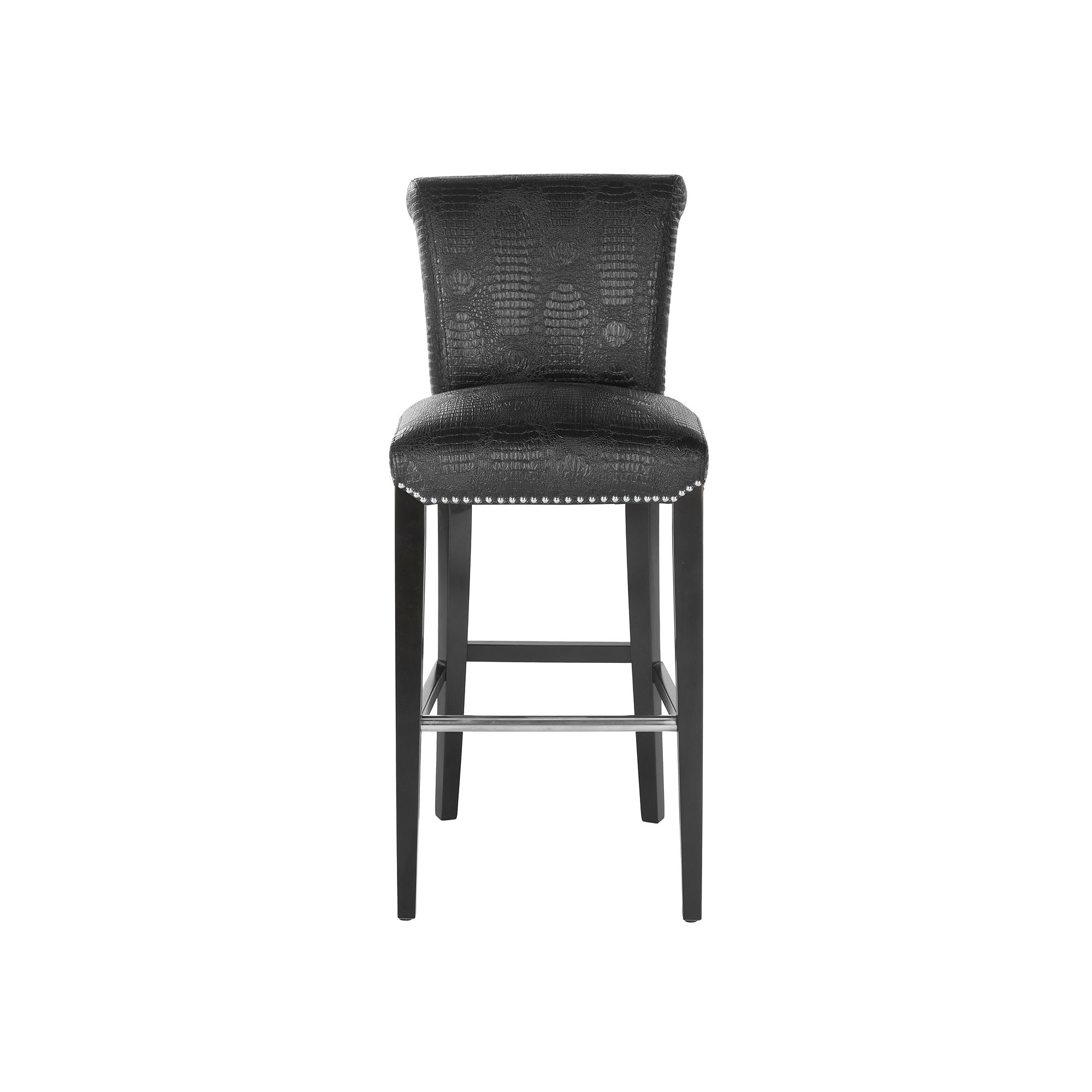 Safavieh Seth Bar Stool, Black