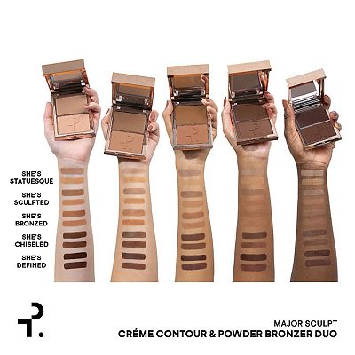 PATRICK TA Major Sculpt Creme Contour & Powder Bronzer Duo