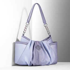 Simply Vera Vera Wang Alicia Chain Link Pleated Hobo