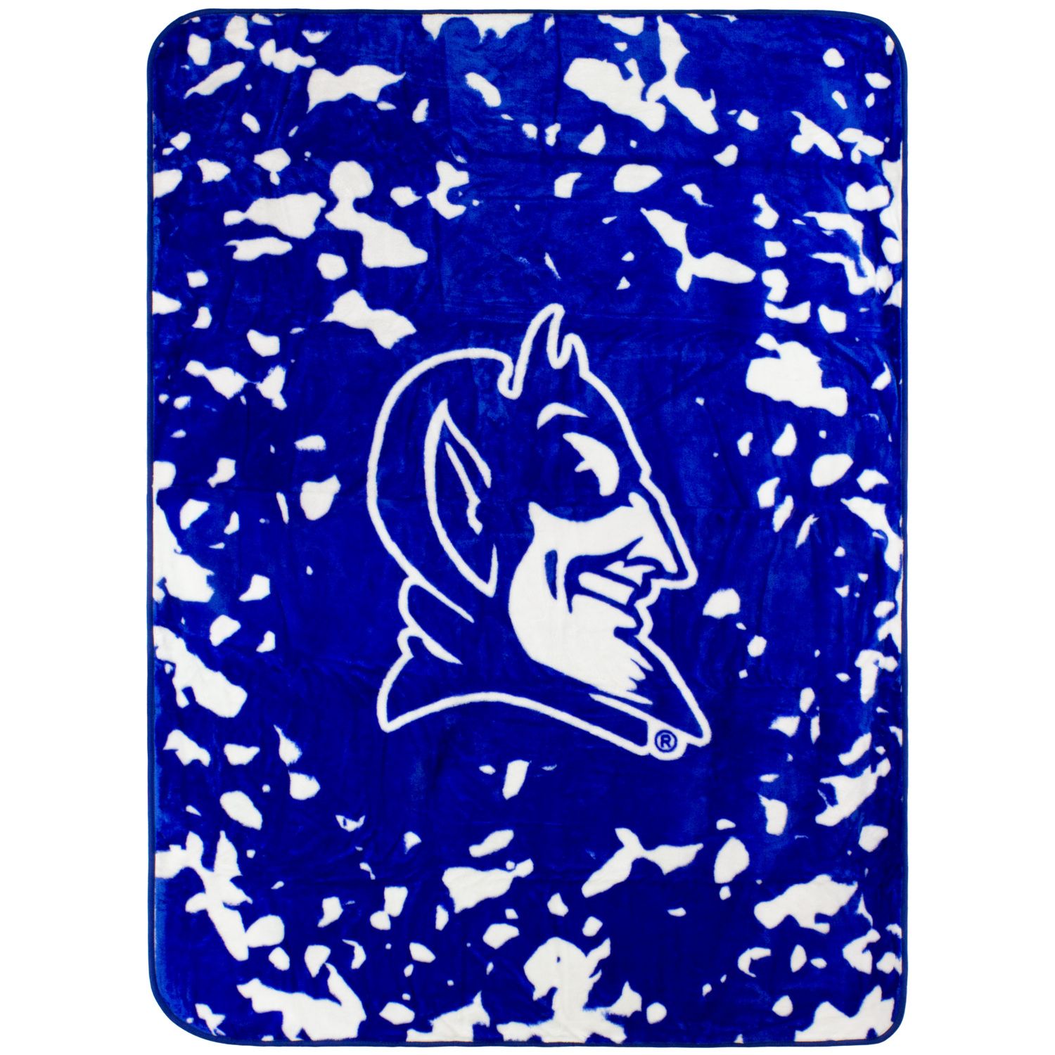 College Covers Duke Blue Devils Raschel Throw Blanket