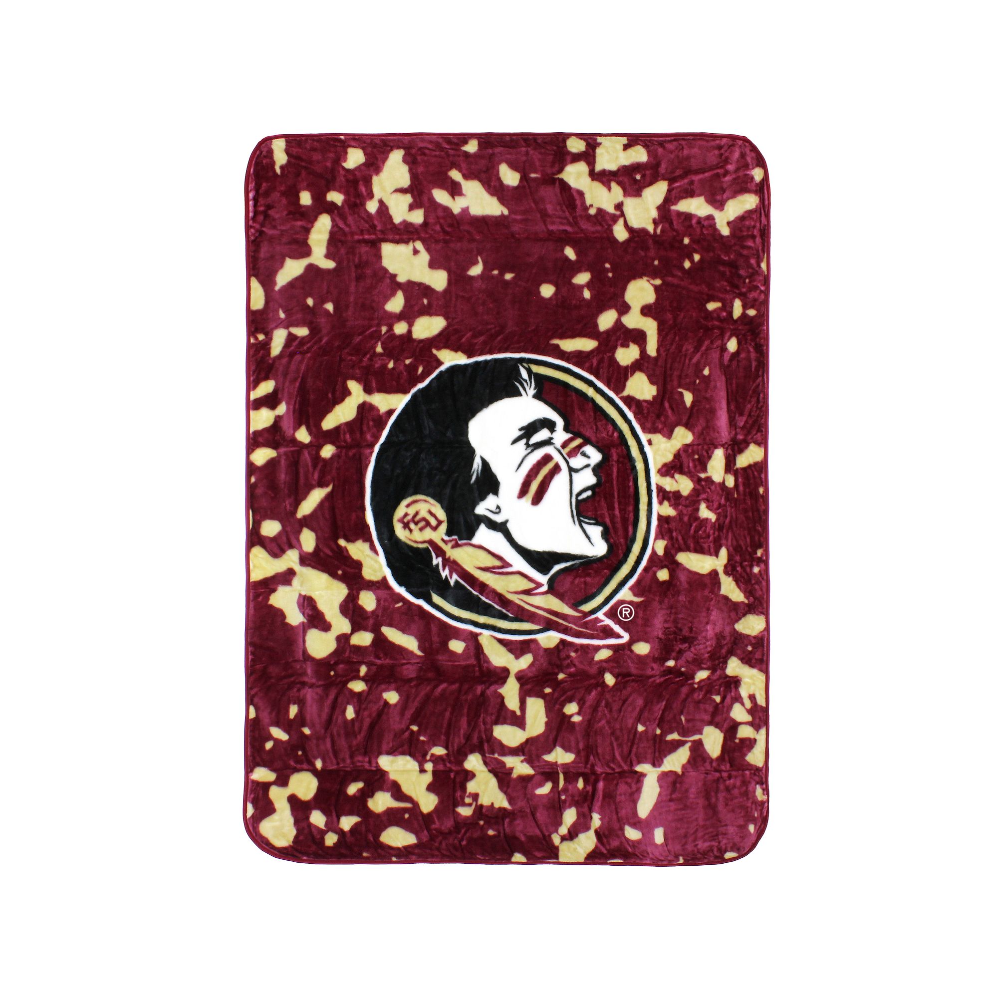 College Covers Florida State Seminoles Raschel Throw Blanket, Team