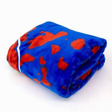 College Covers Kansas Jayhawks Raschel Throw Blanket