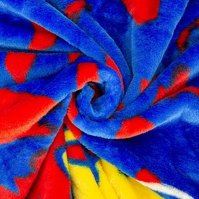 College Covers Kansas Jayhawks Raschel Throw Blanket