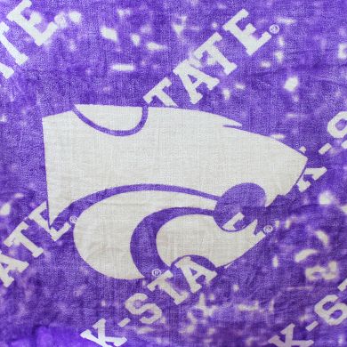 College Covers Kansas State Wildcats Raschel Throw Blanket