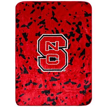 College Covers North Carolina State Wolfpack Raschel Throw Blanket