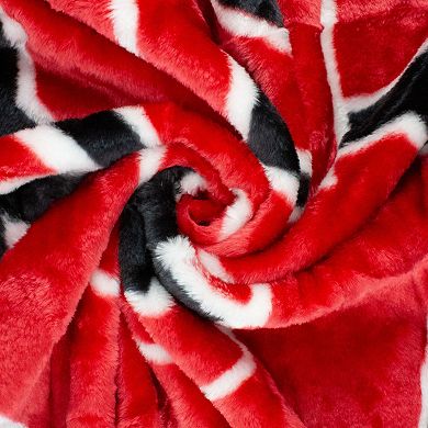 College Covers North Carolina State Wolfpack Raschel Throw Blanket