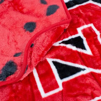 College Covers North Carolina State Wolfpack Raschel Throw Blanket