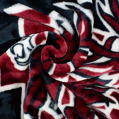 College Covers South Carolina Gamecocks Raschel Throw Blanket