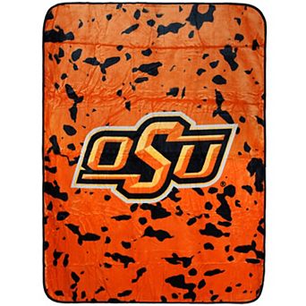 College Covers Oklahoma State Cowboys Raschel Throw Blanket