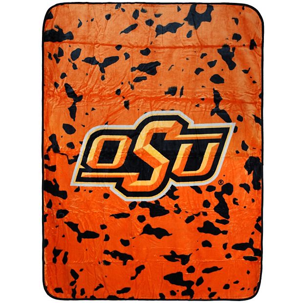 Oklahoma State Cowboys Raschel Throw Blanket