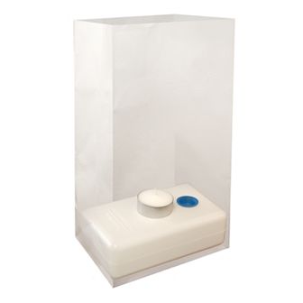 LumaBase 100 pc Water-Filled Luminaria Candleholder Set
