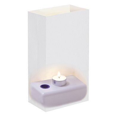 LumaBase 100-pc. Water-Filled Luminaria Candleholder Set