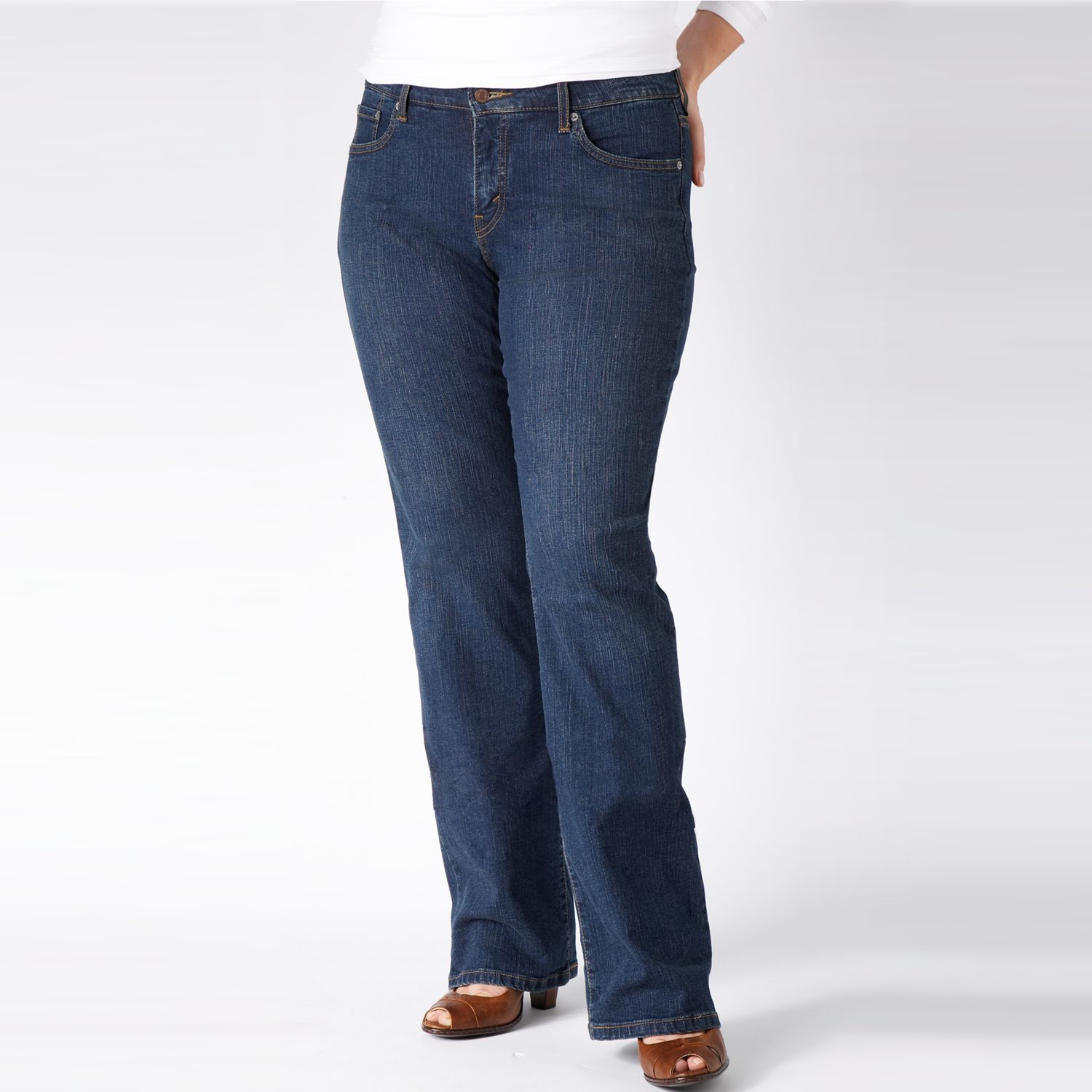 levi's women's slimming bootcut jeans