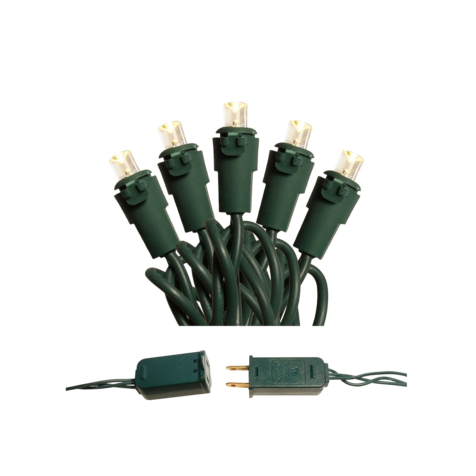 LumaBase LED Warm White String Christmas Lights - Indoor & Outdoor