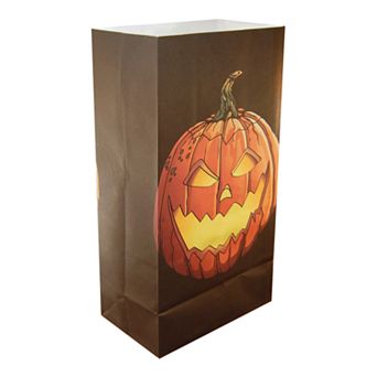 LumaBase 24 pk Jack-o'-Lantern Luminaria Bags