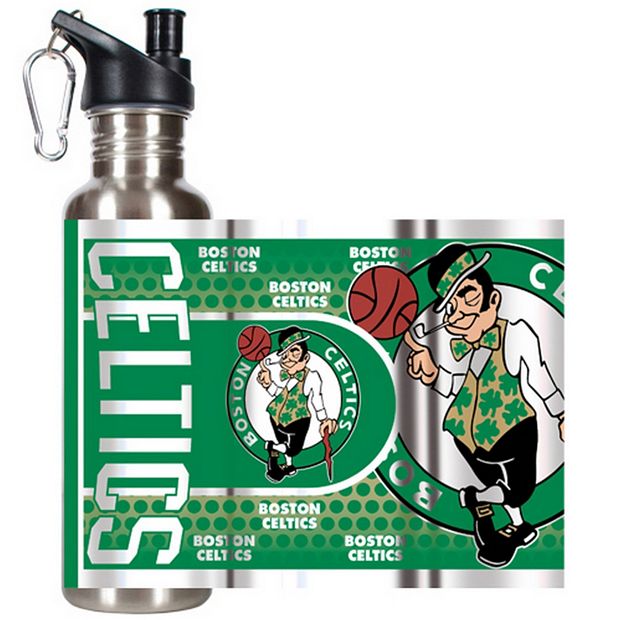 Boston Celtics Stainless Steel Water Bottle With Wrap
