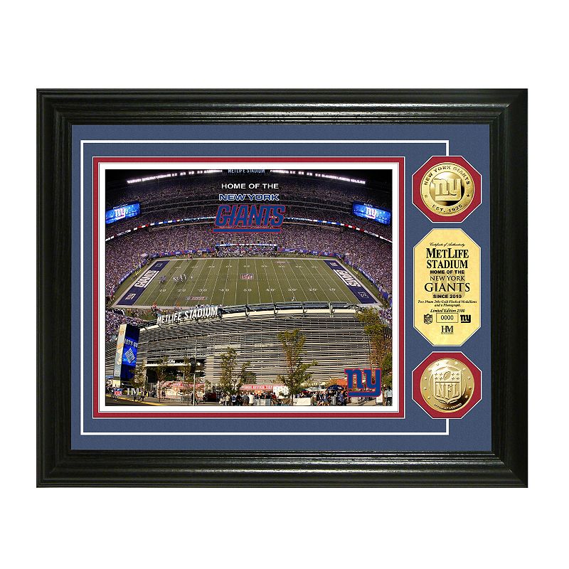 94817143 Highland Mint New York Giants Silver Plate Coin Ph sku 94817143