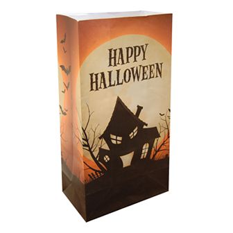 LumaBase 24 pk "Happy Halloween" Luminaria Bags