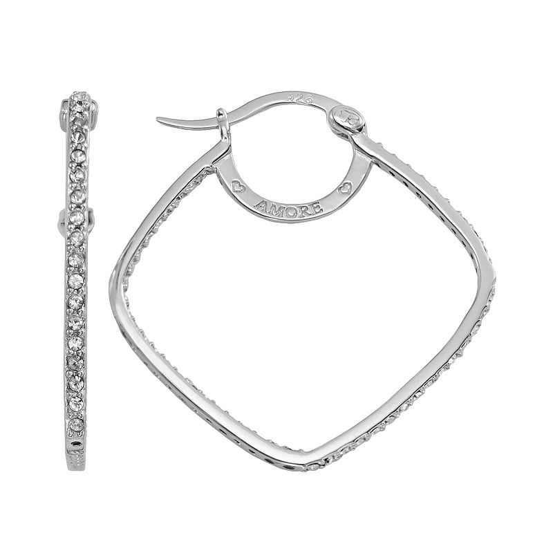 94637475 AMORE by SIMONE I. SMITH Platinum Over Silver Crys sku 94637475