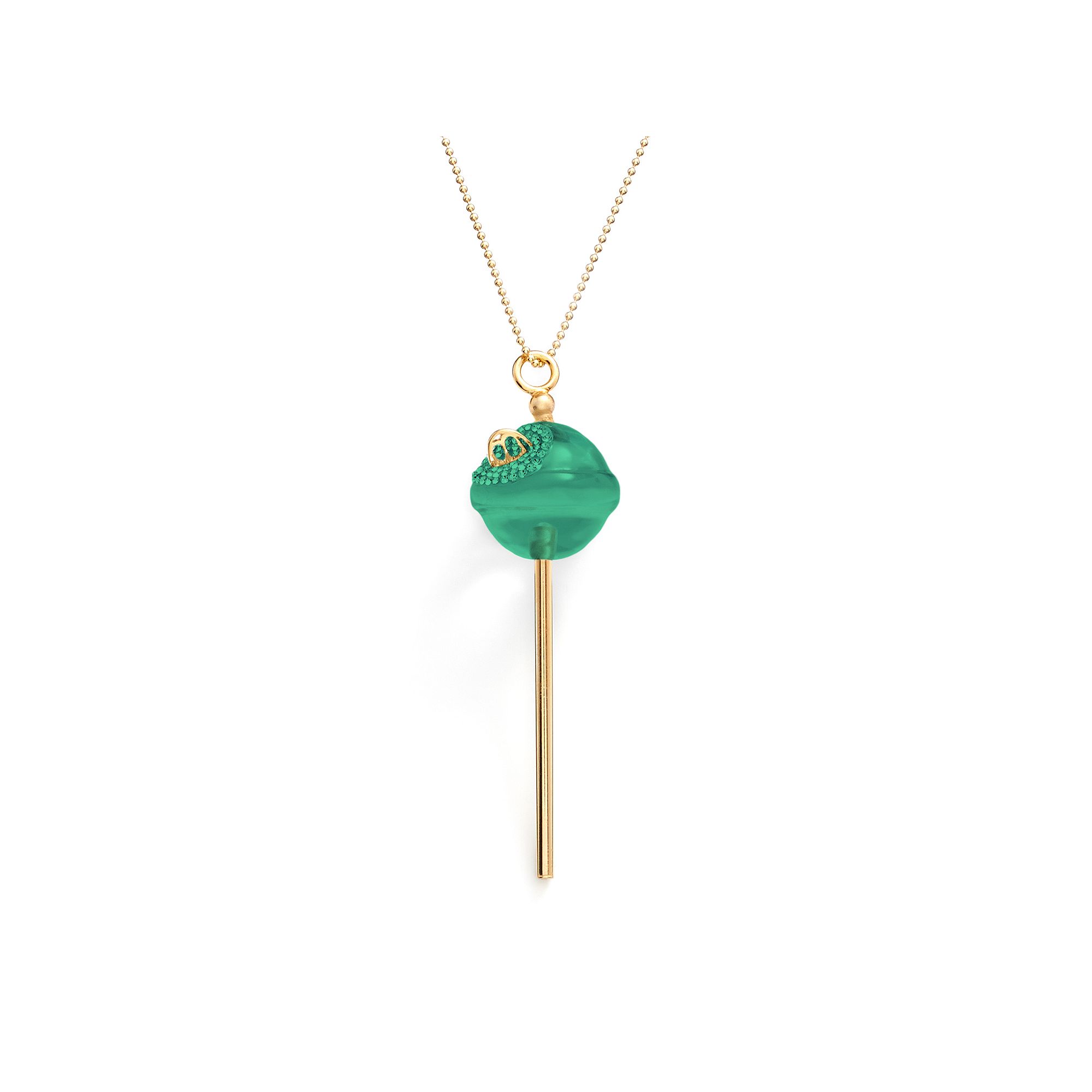 AMORE by SIMONE I. SMITH A Sweet Touch of Hope 18k Gold Over Silver Crysta