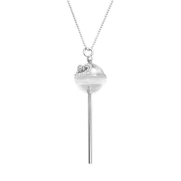 Christofle - Sterling Silver Necklace Lipstick Box - Pompon