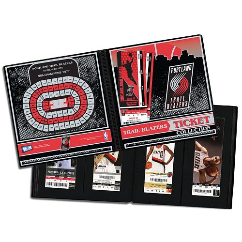 Portland Trail Blazers Ticket Album