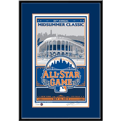 New York Mets 2013 MLB All-Star Game Sports Propaganda Screen Print