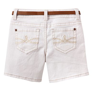 Mudd® Belted Shorts - Girls 7-16