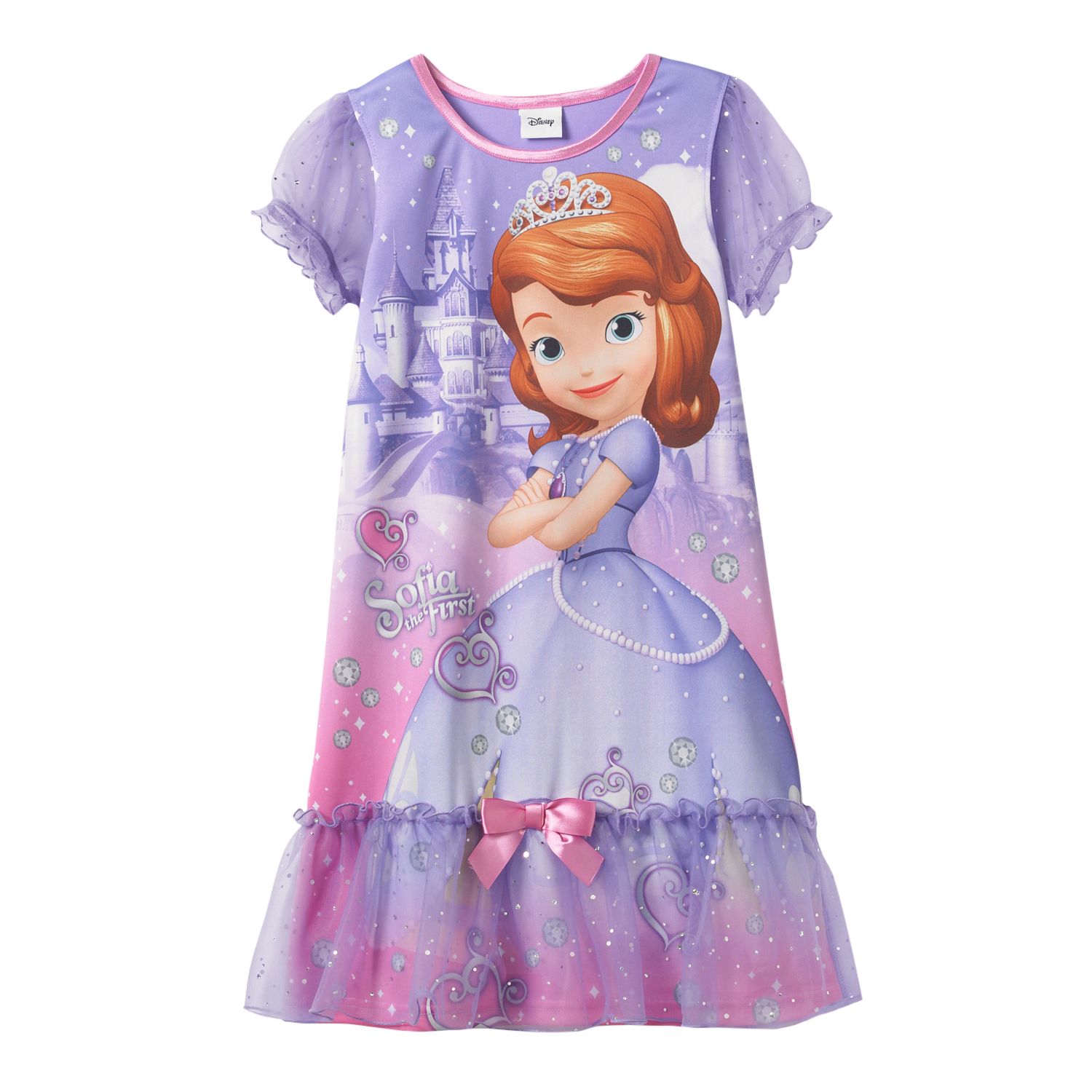 disney sofia the first nightgown