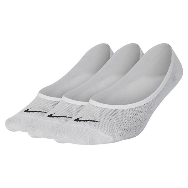 Nike women's white store no show socks