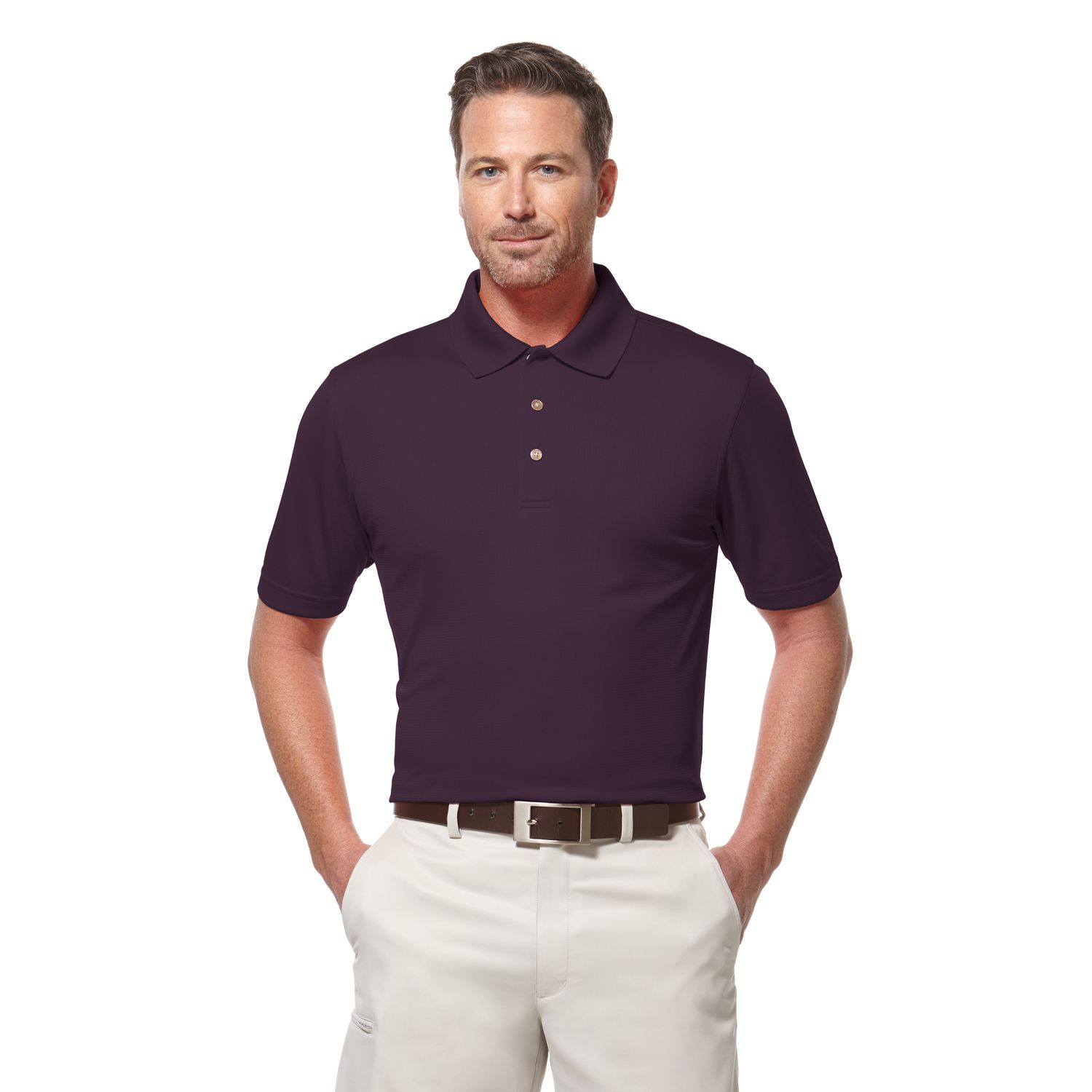 grand slam slim fit polo