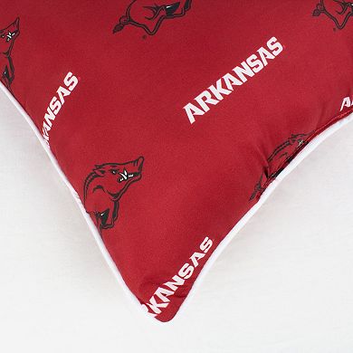 College Covers Arkansas Razorbacks 16" Decorative Pillow Set