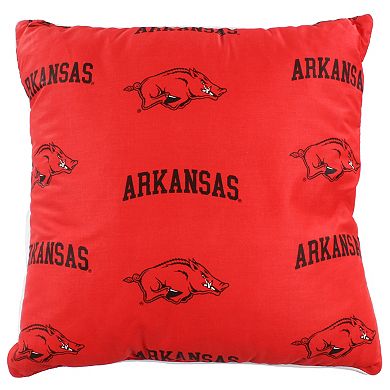College Covers Arkansas Razorbacks 16" Decorative Pillow Set