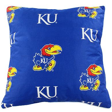 College Covers Kansas Jayhawks 16" Decorative Pillow Set