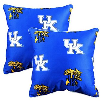 College Covers Kentucky Wildcats 16" Decorative Pillow Set