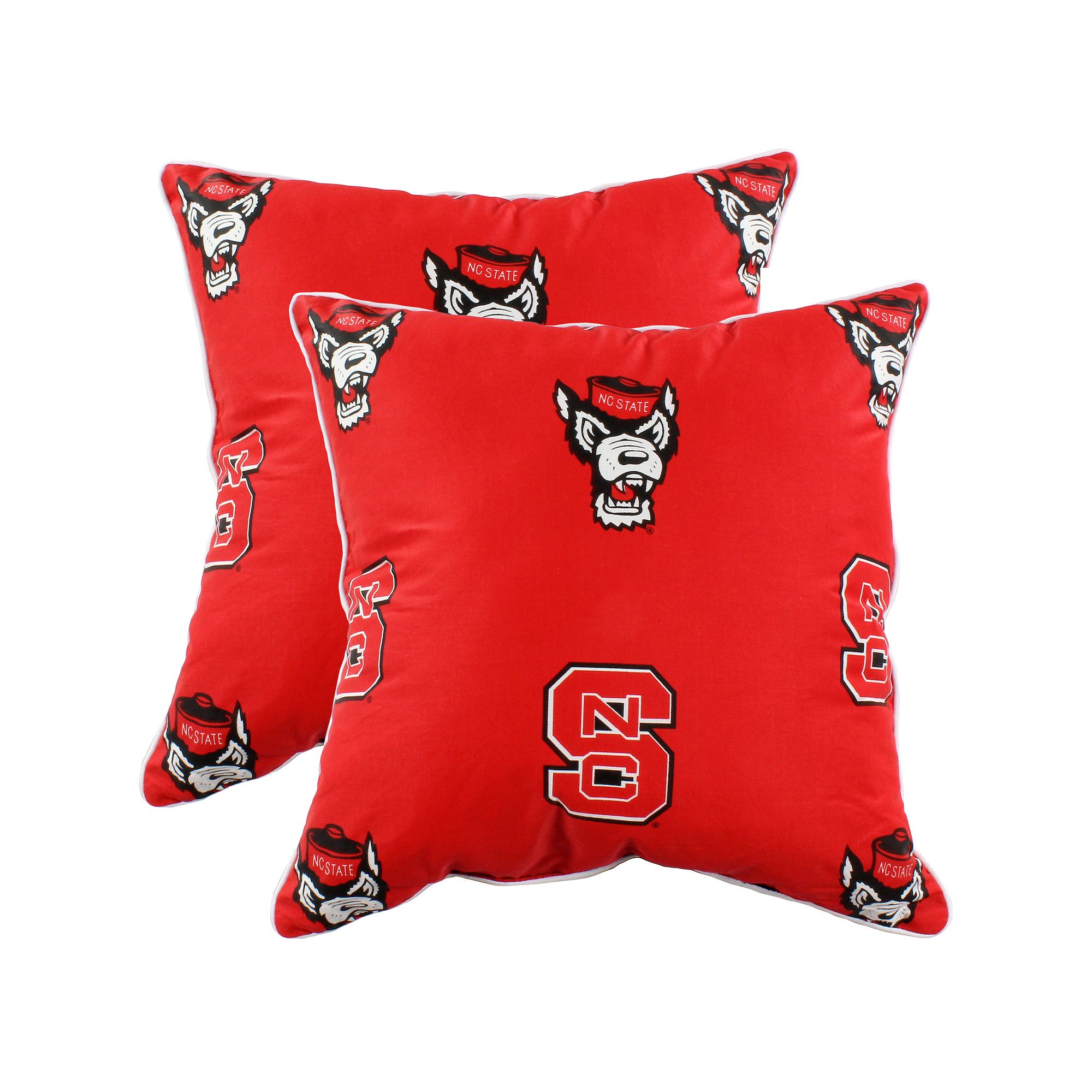 College Covers North Carolina State Wolfpack 16 Decorative Pillow Set, N