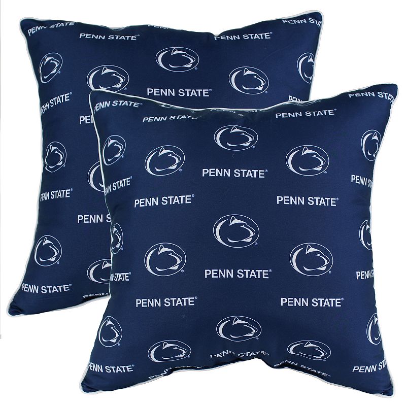 College Covers Penn State Nittany Lions 16" Decorative Pillow Set, Team