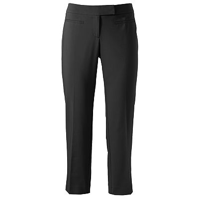 Apt. 9 Modern Fit Solid Crop Pants Women s