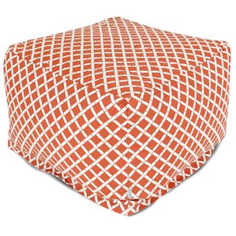 Majestic Home Goods Geometric Indoor Outdoor Large Ottoman