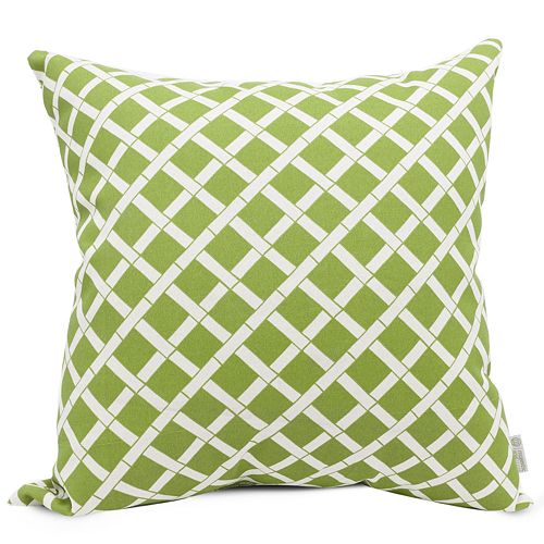 Majestic Home Goods Geometric Indoor Outdoor Large Decorative Pillow